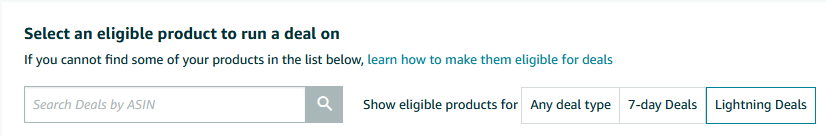 Product Eligibility